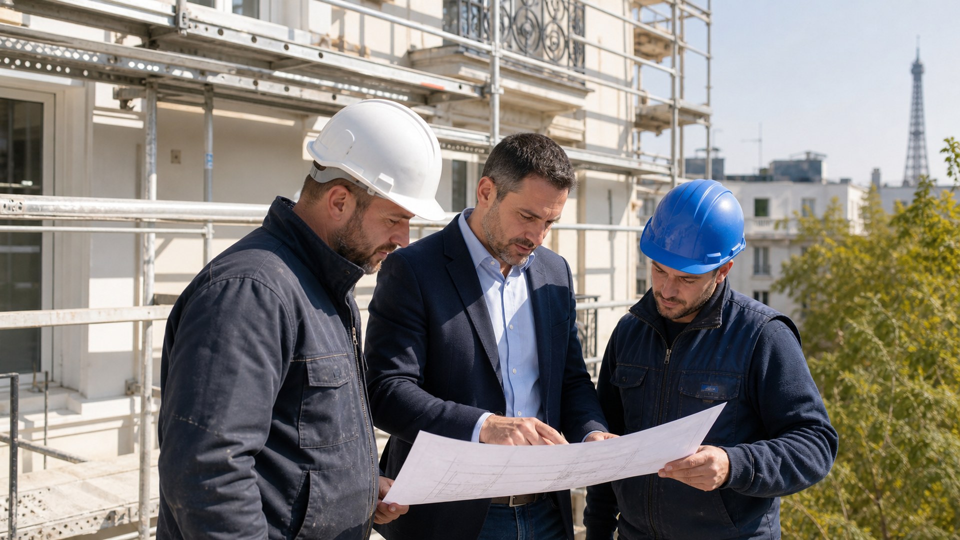 Coordination BATIRYM sur chantier de rénovation